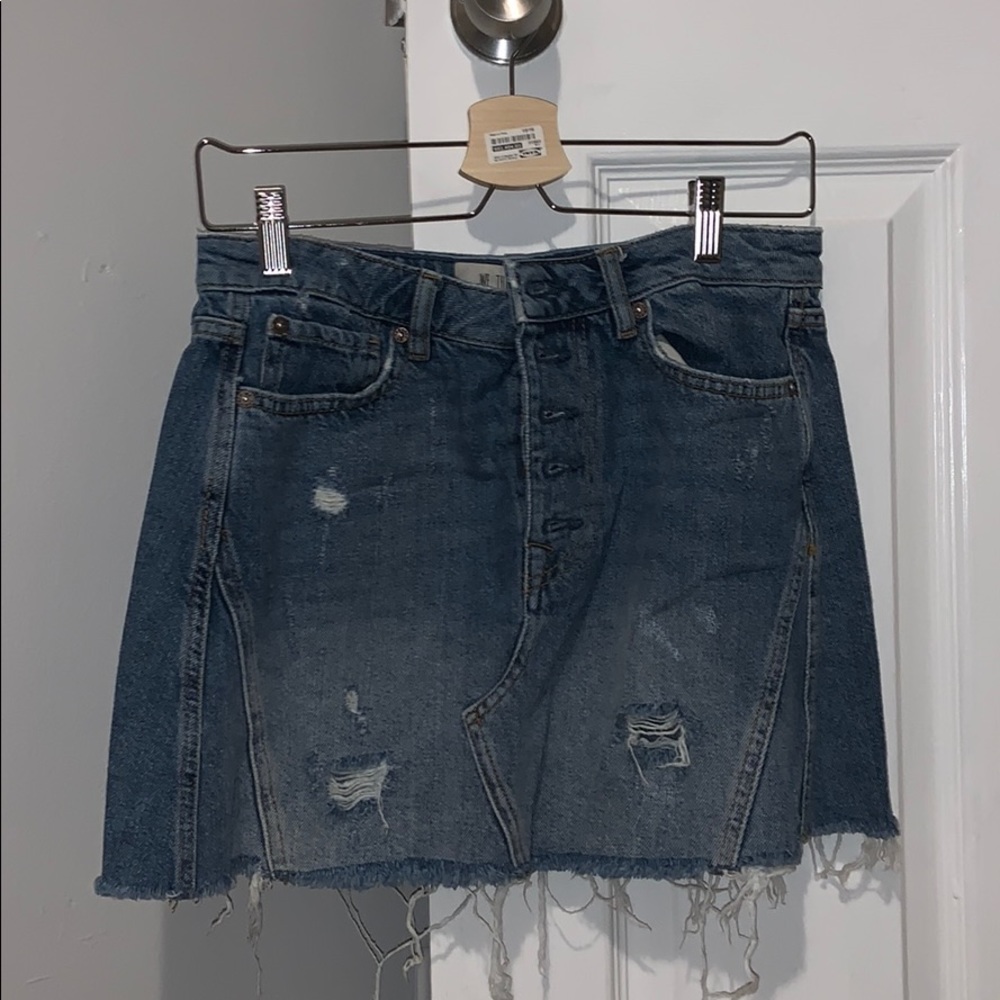 Denim skirt